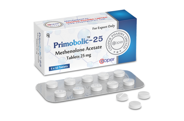Primobolan 25mg/50 tabletas