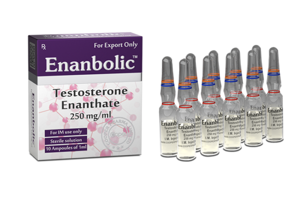 Testosterona Enantato 250mg/1ml